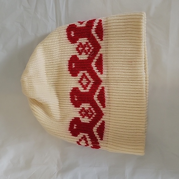 Toque no Brand white+red , large - Picture 2 of 2